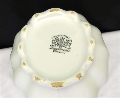 Vintage <b>Royal Ironstone China</b> Johnson Bros England Large Rectangle White <b>Ironstone</b> Platter. . Royal ironstone china
